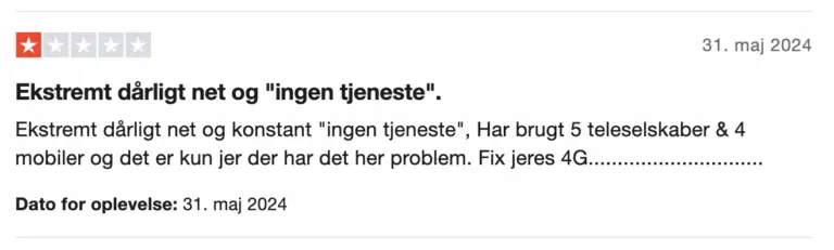 anmeldelse trustpilot lebara