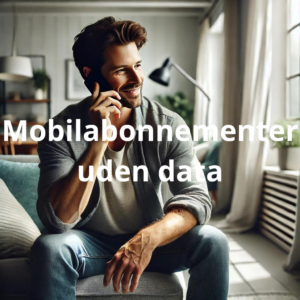 mobilabonnementer uden data