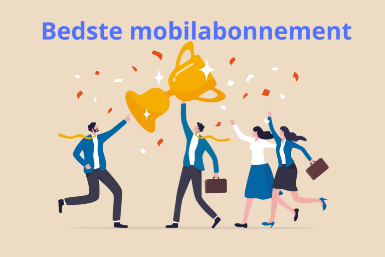 bedste mobilabonnement