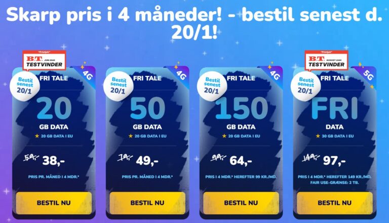 Flexii tilbud januar 2025